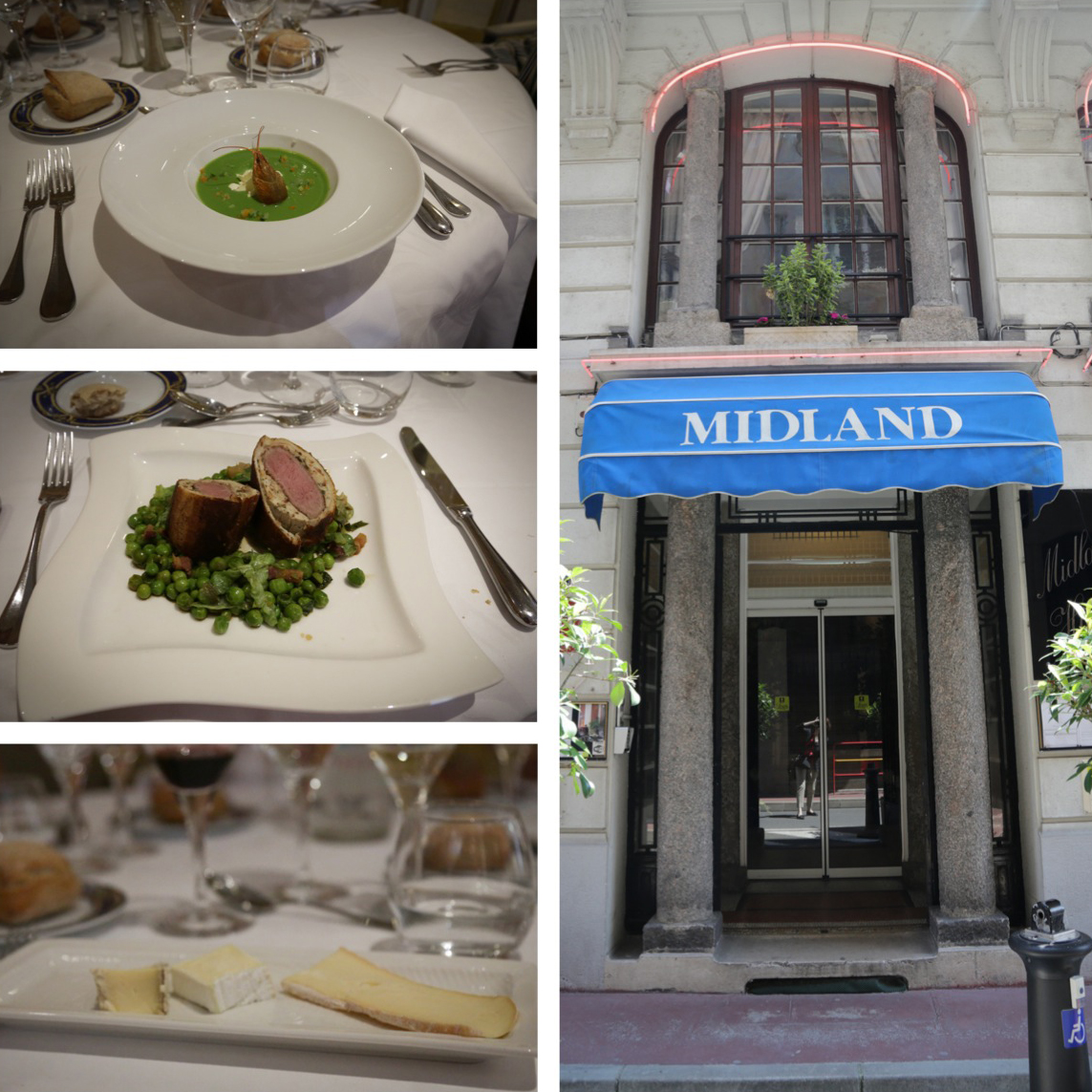 Midland Hôtel cuisine